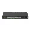 NETGEAR M4250-26G4XF-PoE+ valdomas L2/L3 gigabitinis Ethernet (10/100/1000) jungiklis su PoE+ 1U juodas