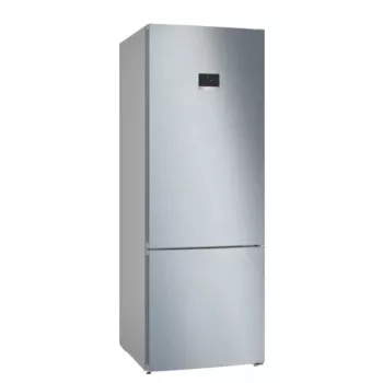 Šaldytuvas-šaldiklis Bosch Serie 4 KGN56XLEB – nerūdijančio plieno, 508 L, No Frost, LED ekranas