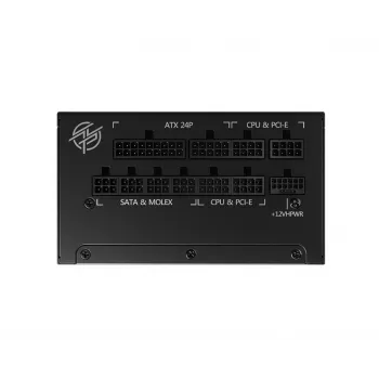MSI MPG A1000G PCIE5 maitinimo blokas 1000 W 20+4 pin ATX ATX juodas