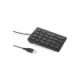 Kensington Wired Numeric Keypad, USB, 21 klavišai, nešiojamam/ stacionariam kompiuteriui, juoda