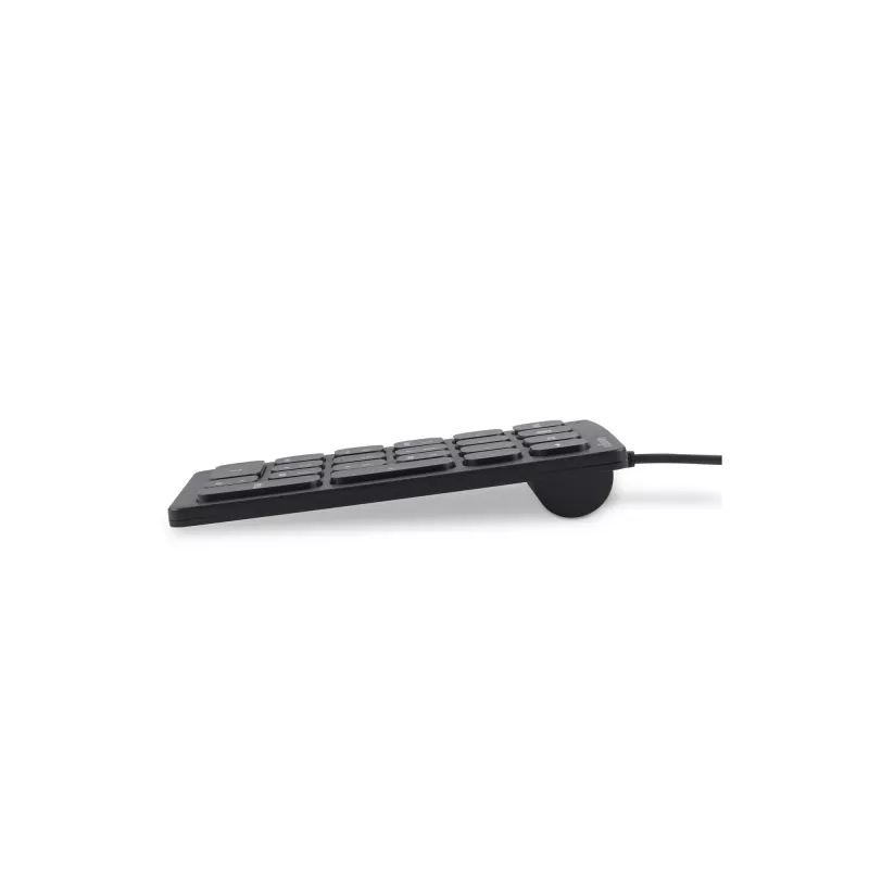 Kensington Wired Numeric Keypad, USB, 21 klavišai, nešiojamam/ stacionariam kompiuteriui, juoda