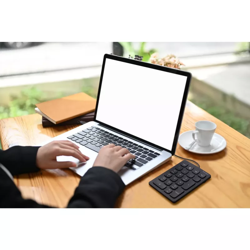 Kensington Wired Numeric Keypad, USB, 21 klavišai, nešiojamam/ stacionariam kompiuteriui, juoda