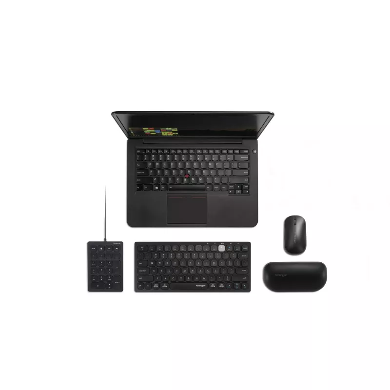 Kensington Wired Numeric Keypad, USB, 21 klavišai, nešiojamam/ stacionariam kompiuteriui, juoda