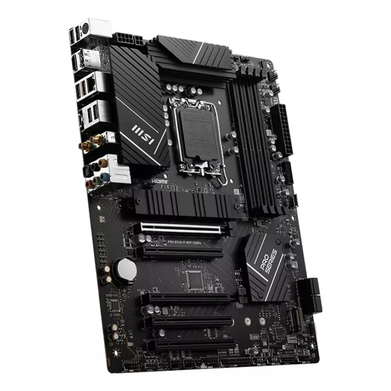 MSI PRO B760-P WIFI DDR4 pagrindinė plokštė LGA 1700 ATX