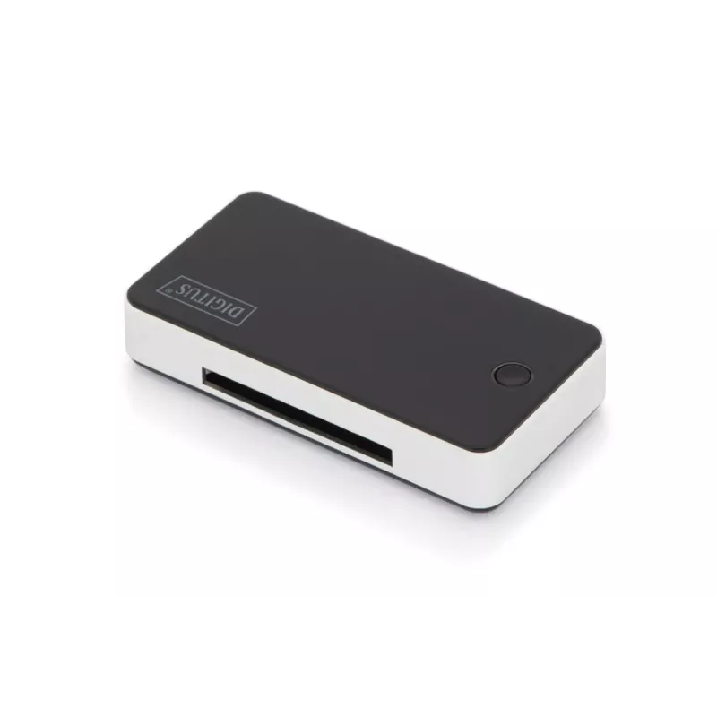 DIGITUS USB 3.0 kortelių skaitytuvas – palaiko MS/SD/SDHC/MiniSD/M2/CF/MD/SDXC korteles, 1 m USB A laidas