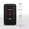 Sieninis USB įkroviklis AXAGON ACU-QS24, 2x USB (QC3.0/AFC/FCP + 5V/1,2A), 24W