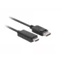 DisplayPort į HDMI laidas LANBERG CA-DPHD-11CC-0050-BK, DisplayPort 1.1 (kištukas) į HDMI (kištukas), 5 m, 1080p, 60 Hz