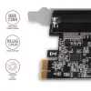 Axagon PCEA-P1N PCIe adapteris – 1 lygiagretusis prievadas su SP ir LP
