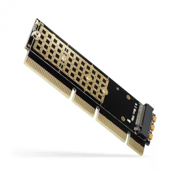 Axagon PCEM2-1U PCIe x16/x8/x4 - M.2 NVMe M rakto lizdo adapteris 1U