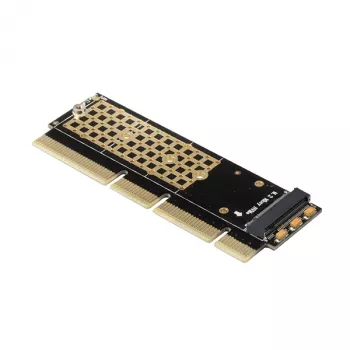 Axagon PCEM2-1U PCIe x16/x8/x4 - M.2 NVMe M rakto lizdo adapteris 1U