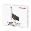 Axagon PCES-SA4M2 PCIe valdiklis 2x vidiniai SATA 6G prievadai + M.2 B rakto lizdas