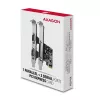 Axagon PCEA-PSN PCIe adapteris - 1x lygiagretus ir 2x nuoseklus prievadai 250 kbps su SP ir LP