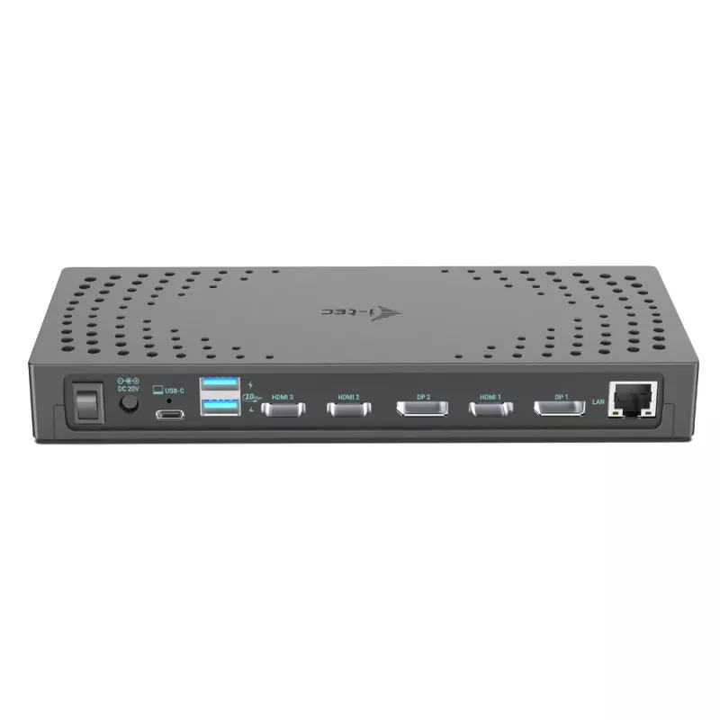 i-tec USB 3.0 / USB-C / Thunderbolt 3x 4K Docking Station Gen 2 su Power Delivery 100W