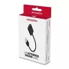 Išorinis USB garso adapteris AXAGON ADA-12 su 1x 3,5 mm lizdu ausinėms ir mikrofonui