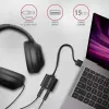 Išorinis USB garso adapteris AXAGON ADA-12 su 1x 3,5 mm lizdu ausinėms ir mikrofonui