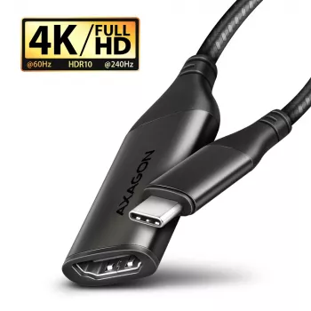 Adapteris Axagon RVC-HI2M USB-C į HDMI 2.0a 4K/60Hz HDR10