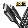 Axagon RVC-HI2MC USB-C į HDMI 2.0a laidas 1,8 m, 4K/60Hz HDR10