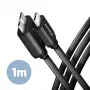 USB laidas Axagon BUMM3-CM10AB Micro-USB B į USB C 1m juodas
