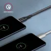USB C laidas Axagon BUCM-CM20AB 2m juodas