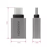 Adapteris Axagon RUCM-AFA USB-C (kištukas) -> USB-A (lizdas), USB 3.2 Gen 2, 3A, ALU