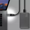 Adapteris Axagon RUCM-AFA USB-C (kištukas) -> USB-A (lizdas), USB 3.2 Gen 2, 3A, ALU