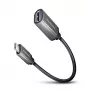 Axagon RUCM-AFAC laidas adapteris USB-C (kištukas) → USB-A (lizdas), 20 cm, USB 3.2 Gen 1, 3A, ALU