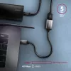 Axagon RUCM-AFAC laidas adapteris USB-C (kištukas) → USB-A (lizdas), 20 cm, USB 3.2 Gen 1, 3A, ALU