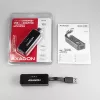 AXAGON ADE-XR USB 2.0 Type-A greitas Ethernet 10/100 adapteris, juodas, 0,023 kg
