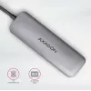 Axagon HMC-HCR3A 3x USB-A + HDMI + SD/microSD USB-C 3.2 Gen 1 hub 20 cm laidinis USB 3.2 Gen 1 (3.1 Gen 1) Type-C pilka