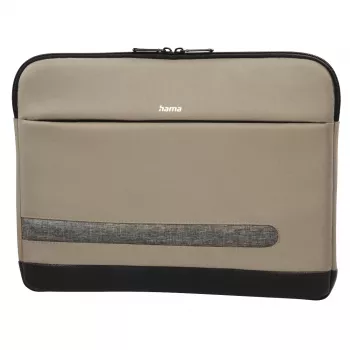 Dėklas Hama Terra 39,6 cm (15,6 colio) smėlio spalvos su viena priekine kišene