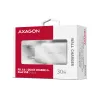 Įkroviklis Axagon ACU-PQ30W QC3.0 30W USB-C baltas