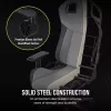 Universali žaidimų kėdė Corsair T3 RUSH 2023 minkšta sėdynė Antracito pilka