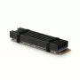 Axagon CLR-M2L10 pasyvus aliumininis aušintuvas M.2 SSD, dydis 2280, aukštis 10 mm