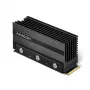 Axagon CLR-M2XL pasyvus aliumininis aušintuvas vienpusiams ir dvipusiams M.2 SSD diskams, dydis 2280, aukštis 36 mm