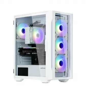 Zalman I3 NEO TG WHITE kompiuterio korpusas Midi Tower