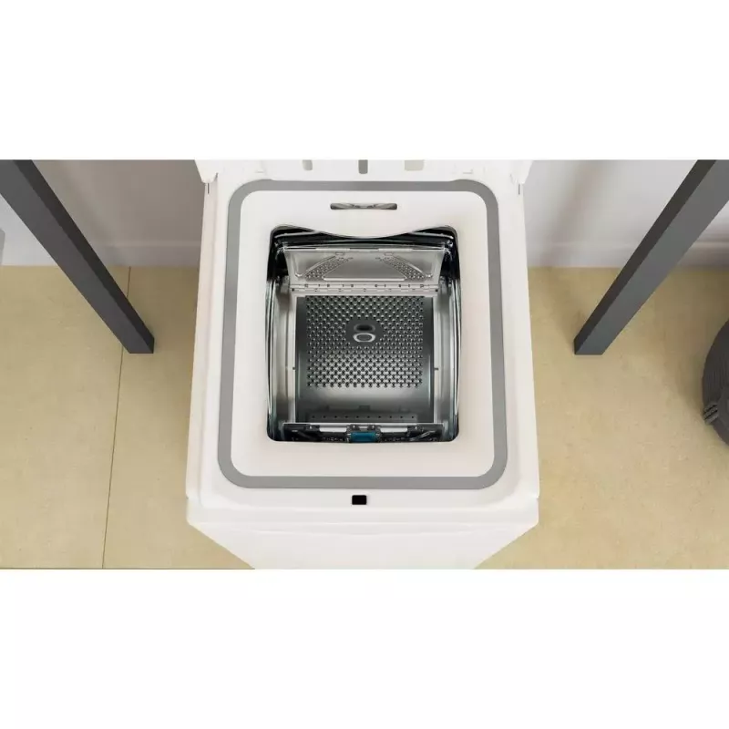 Whirlpool NTDLR 7220SS PL/N skalbimo mašina, kraunama iš viršaus, 7 kg, 1200 aps./min., balta