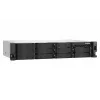 QNAP TS-855EU-RP NAS stelažinis (2U) Intel Atom® C5125 8 GB DDR4 0 TB QuTS hero juodos spalvos