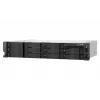 QNAP TS-855EU-RP NAS stelažinis (2U) Intel Atom® C5125 8 GB DDR4 0 TB QuTS hero juodos spalvos