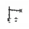 Monitoriaus laikiklis su spaustuku GEMBIRD MA-D1-01, 17–32 col., VESA 75×75–100×100, iki 9 kg, juodas