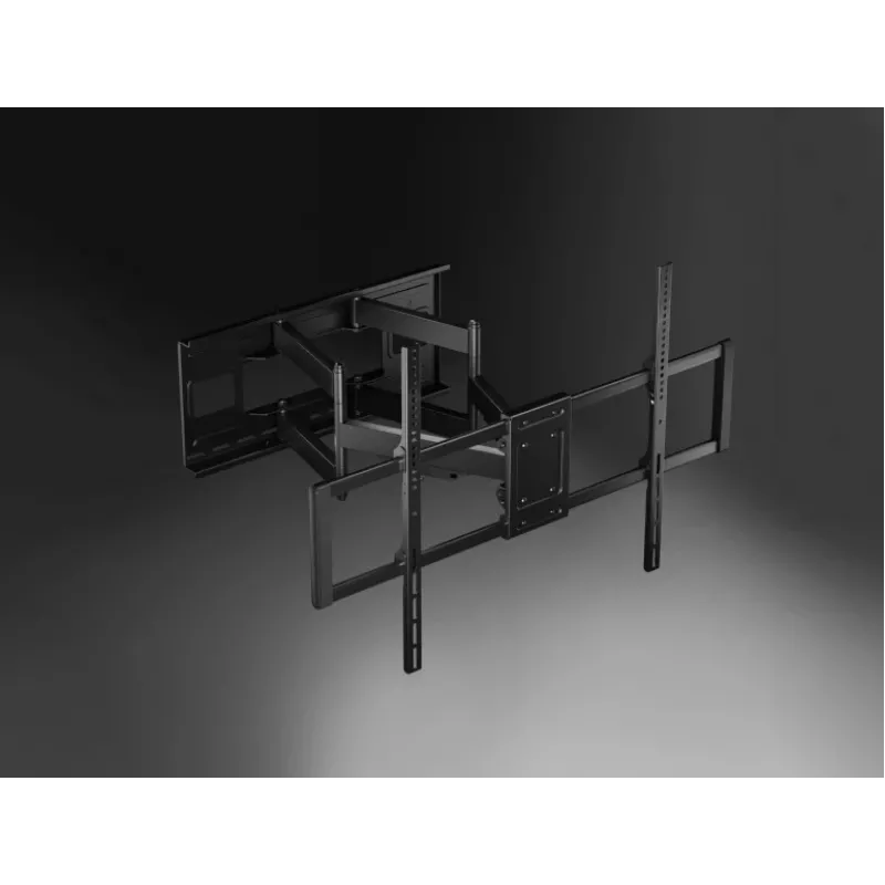 Stalinis monitoriaus laikiklis Gembird MA-D3-01, 1 ranka, VESA 75x75–100x100, iki 7 kg, 17–27 colių ekranams, juodas