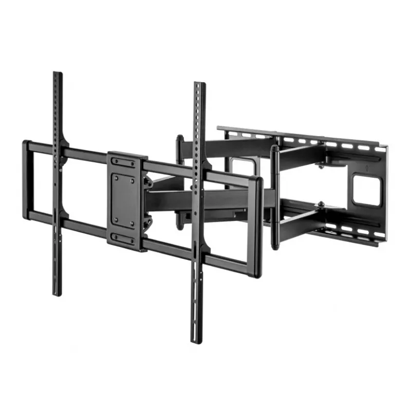 Stalinis monitoriaus laikiklis Gembird MA-D3-01, 1 ranka, VESA 75x75–100x100, iki 7 kg, 17–27 colių ekranams, juodas