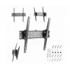TV laikiklis Gembird WM-55T-02 32–55 col., pakreipimas -12°–12°, VESA 200x200–400x400, 40 kg, juodas