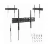Gembird WM-70F-01 Juodas TV laikiklis 37–70 colių televizoriams, 40 kg, VESA 200x200–600x400, 2,5 cm nuo sienos