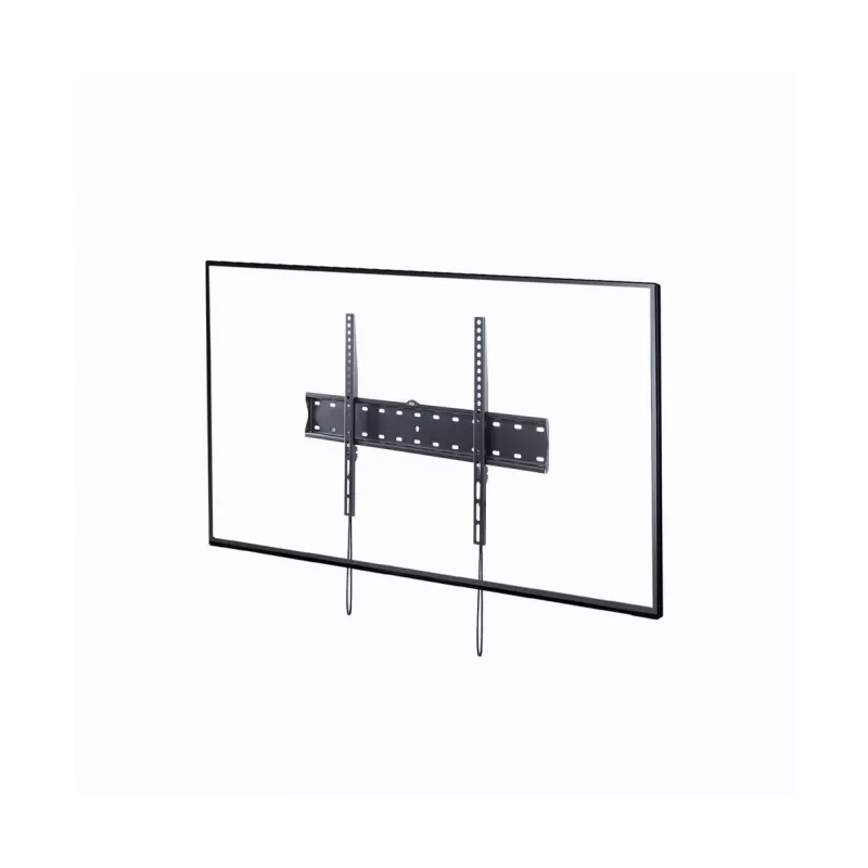 Gembird WM-70F-01 Juodas TV laikiklis 37–70 colių televizoriams, 40 kg, VESA 200x200–600x400, 2,5 cm nuo sienos
