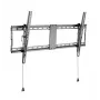 Gembird WM-90T-01 sieninis TV laikiklis 43–90 colių ekranams, VESA 200x200–800x400, pakreipimas -12°–3°, 70 kg, juodas