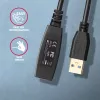 Aktyvus USB 3.2 Gen 1 ilginimo kabelis Axagon ADR-310 10 m