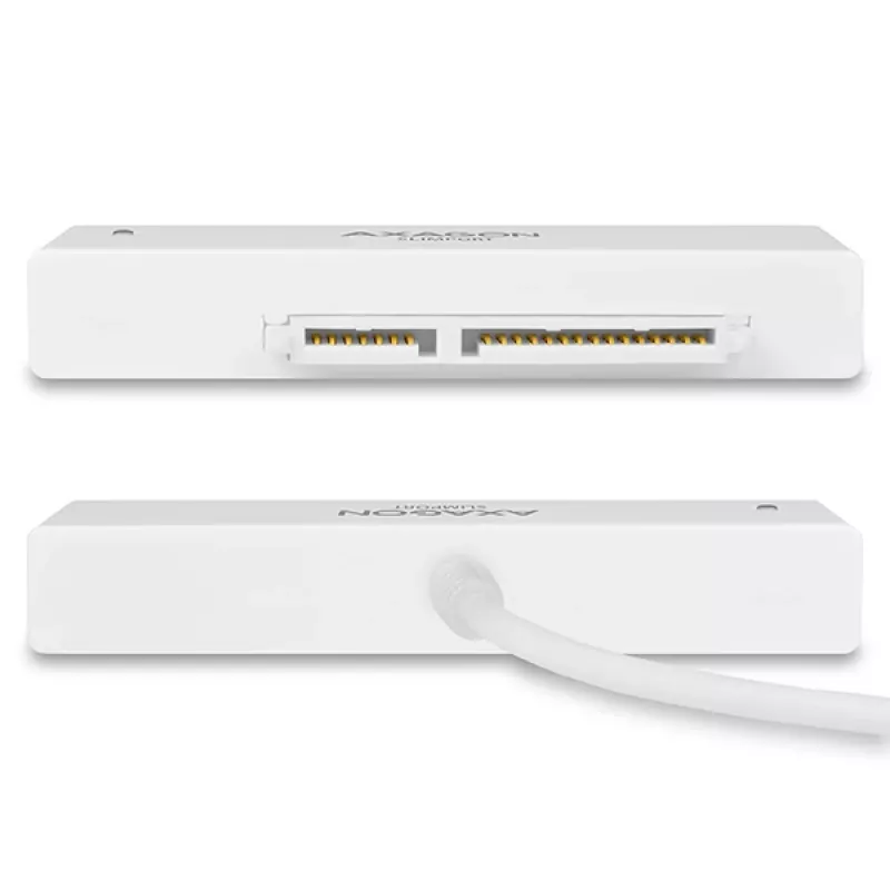 Axagon ADSA-1S USB 2.0 – 2,5 colio SATA HDD/SSD adapteris, baltas