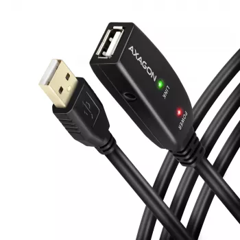 Aktyvus USB 2.0 ilginimo kabelis Axagon ADR-220 20 m (A-M -> A-F)
