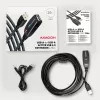 Aktyvus USB 2.0 ilginimo kabelis Axagon ADR-220 20 m (A-M -> A-F)