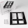 Axagon RHD-225 metalinis laikiklis 2x 2,5 colio HDD/SSD į 3,5 colio lizdą, su ventiliatoriaus tvirtinimu
